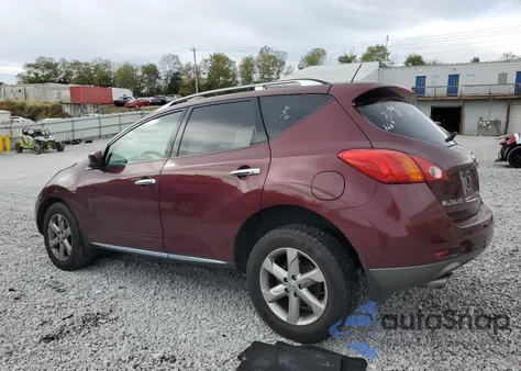 2009 Nissan Murano S z USA, uszkodzony, nr VIN JN8AZ18W39W204332